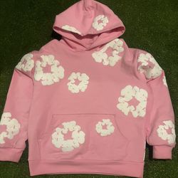 Pink Denim Tears Hoodie