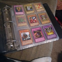 Binder Of Vintage Yu-Gi-Oh Commons