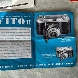 Voigtlander 35mm Camera 1945