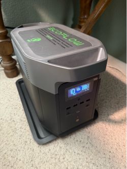 Moving Sale! Portable Battery EcoFlow DELTA Max 2000 (2kWh) – Used 5 Months, Includes Original Box