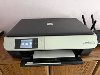 HP ENVY 5530 All-In-One Printer Series Scan Copy Silver Black Full Color Lower