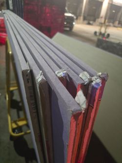 5/8 drywall 17 pieces new firex and purple