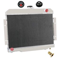 3 Row Aluminum Radiator For Jeep CJ5 CJ6 CJ7 3.8L-5.0L l6/V8 1 1, Replacement Radiator, aluminum radiator, radiadores