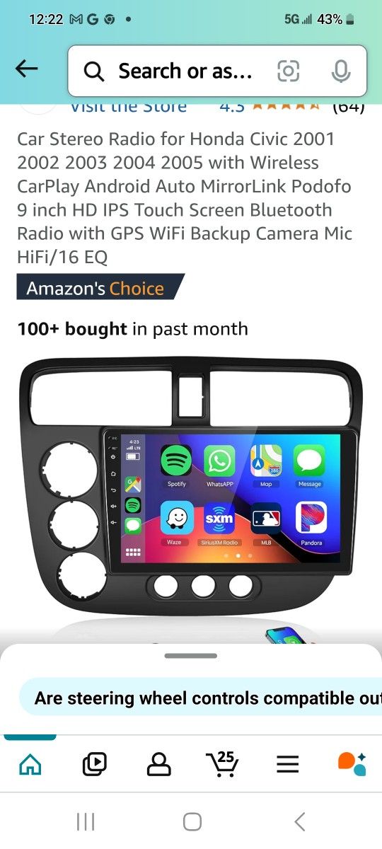 Honda Car Stereo