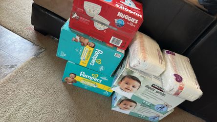 DIAPERS UNOPENED
