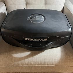 Gaems personal video game travel monitor