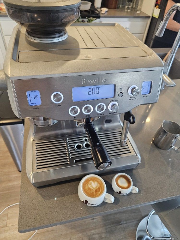 Breville BES980XL barista oracle espresso machine Dual Boiler