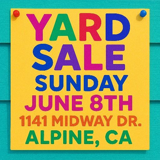 YARD SALE!!!!! ( PaRt OnE)