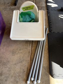 IKEA high chair with insert