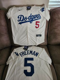 Dodgers Freddie Freeman Jersey (cream color)