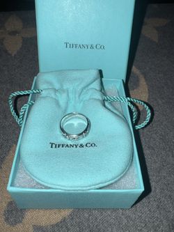 Tiffany Nature Rose Silver Ring