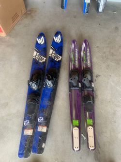 ADULT WATER SKIS!