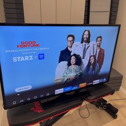 55 Inch Samsung TV With Wall Mount 