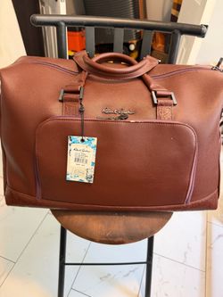 Robert Graham leather duffle bag