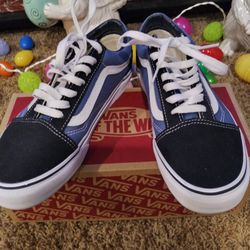 I Have A Pair Of Vans Size Men 6.0 Women Size 7.5. Wore Two Times To Big For Me For 60.00