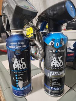 Ac recharge kit with reusable Hose