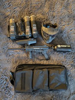 Tippmann A-5 Paintball Gun Bundle