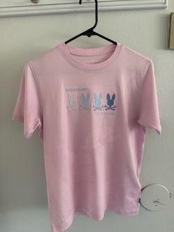Pink psycho bunny shirt