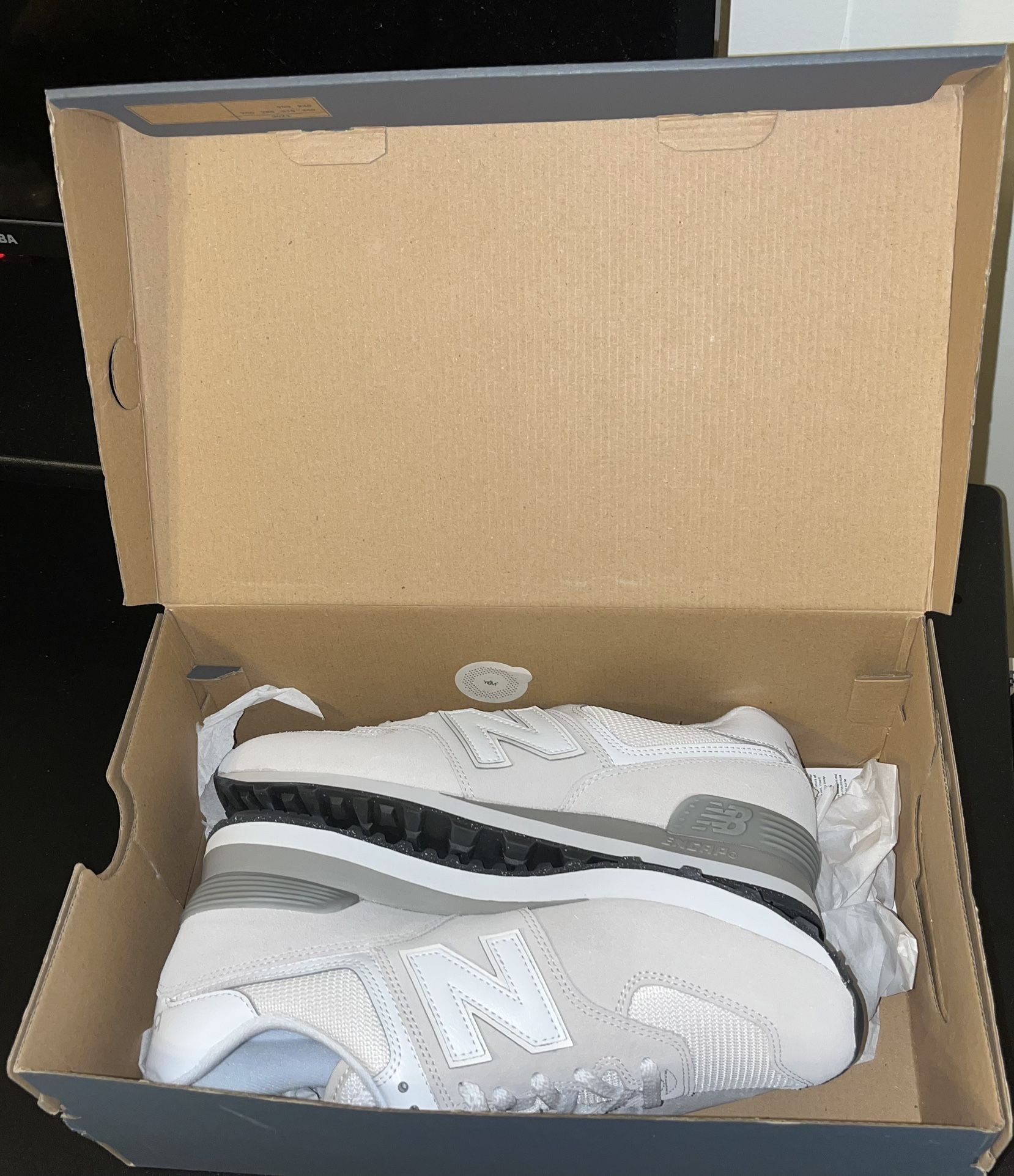 Grey-White New Balances Women’s 9 1/2 Brand New