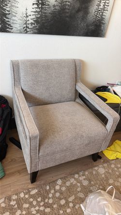 Modern Upholstered Accent Armchair