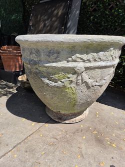 Large Concrete Outdoor Garden Planter