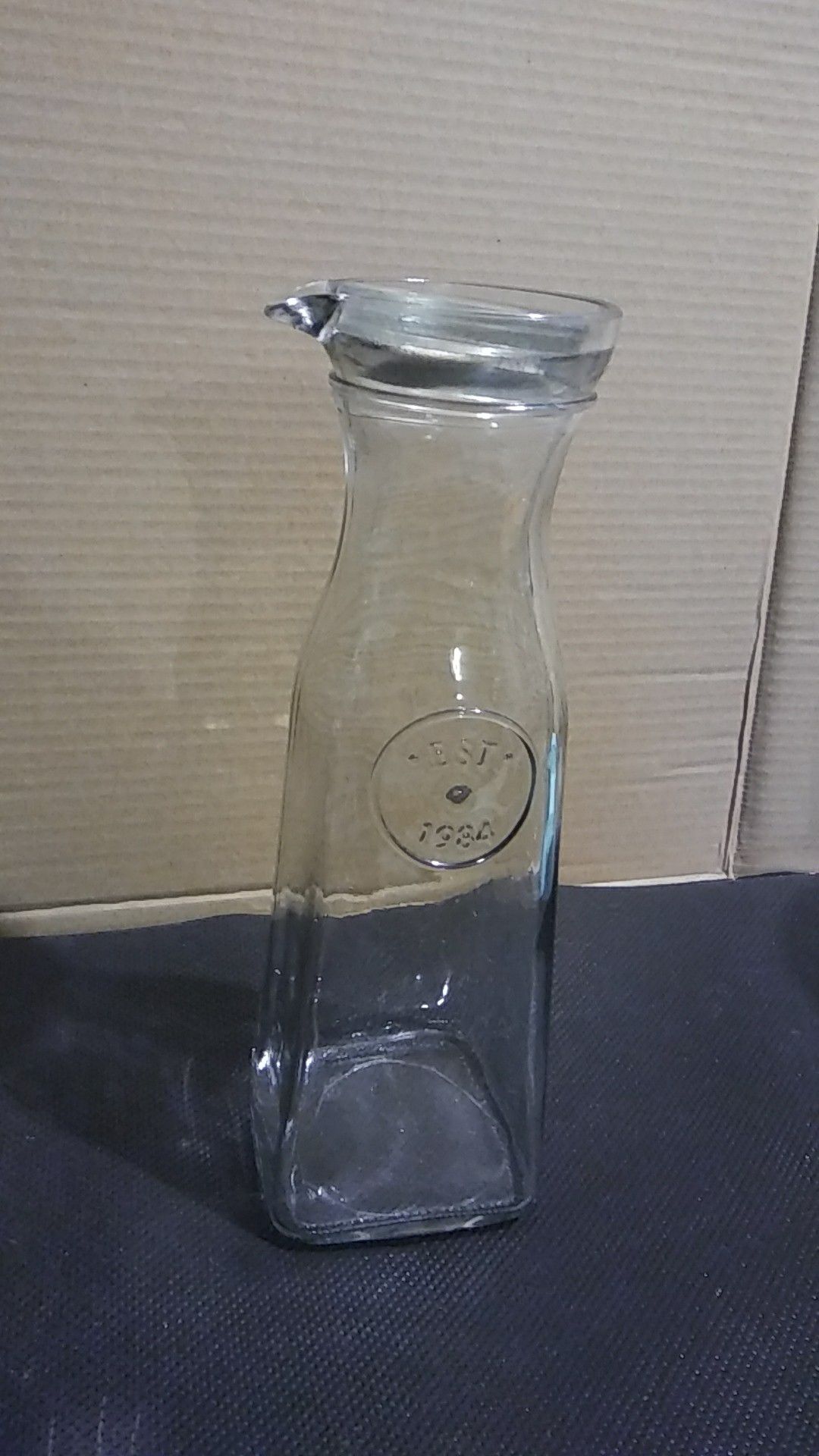 Glass Carafe with lid