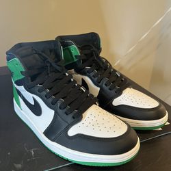 Nike Air Jordan 1 Lucky Green Size 9.5 Used