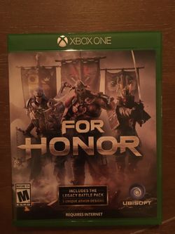 Xbox one for honor