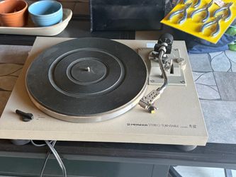 Pioneer Model PL-512 Turntable Record Player , (not working)