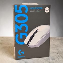 BRAND NEW - Logitech G305 LIGHTSPEED Wireless Gaming Mouse,Hero 12K Sensor, 12,000 DPI-WHITE