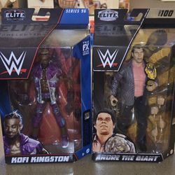 Wwe Elite Andre The Giant & Kofi Kingston