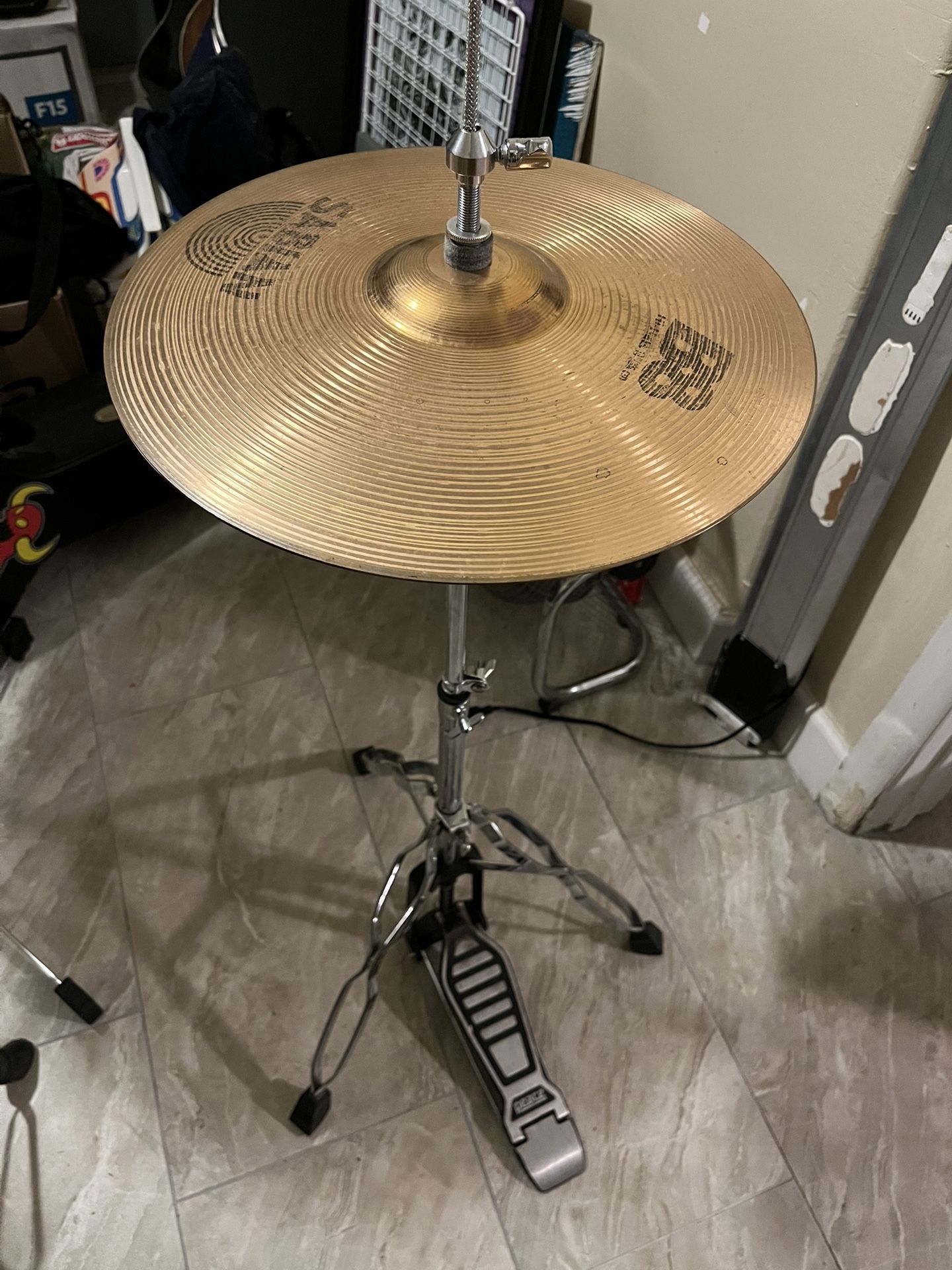 Sabian Hi Hats With Stand