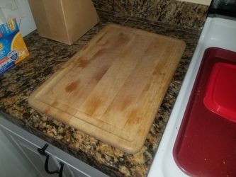 Calphalon Wooden Cutting Chopping Kitchen Board - BIG 12x18"
