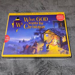 What God Wants for Christmas Interactive Nativity Family Life Set 2005