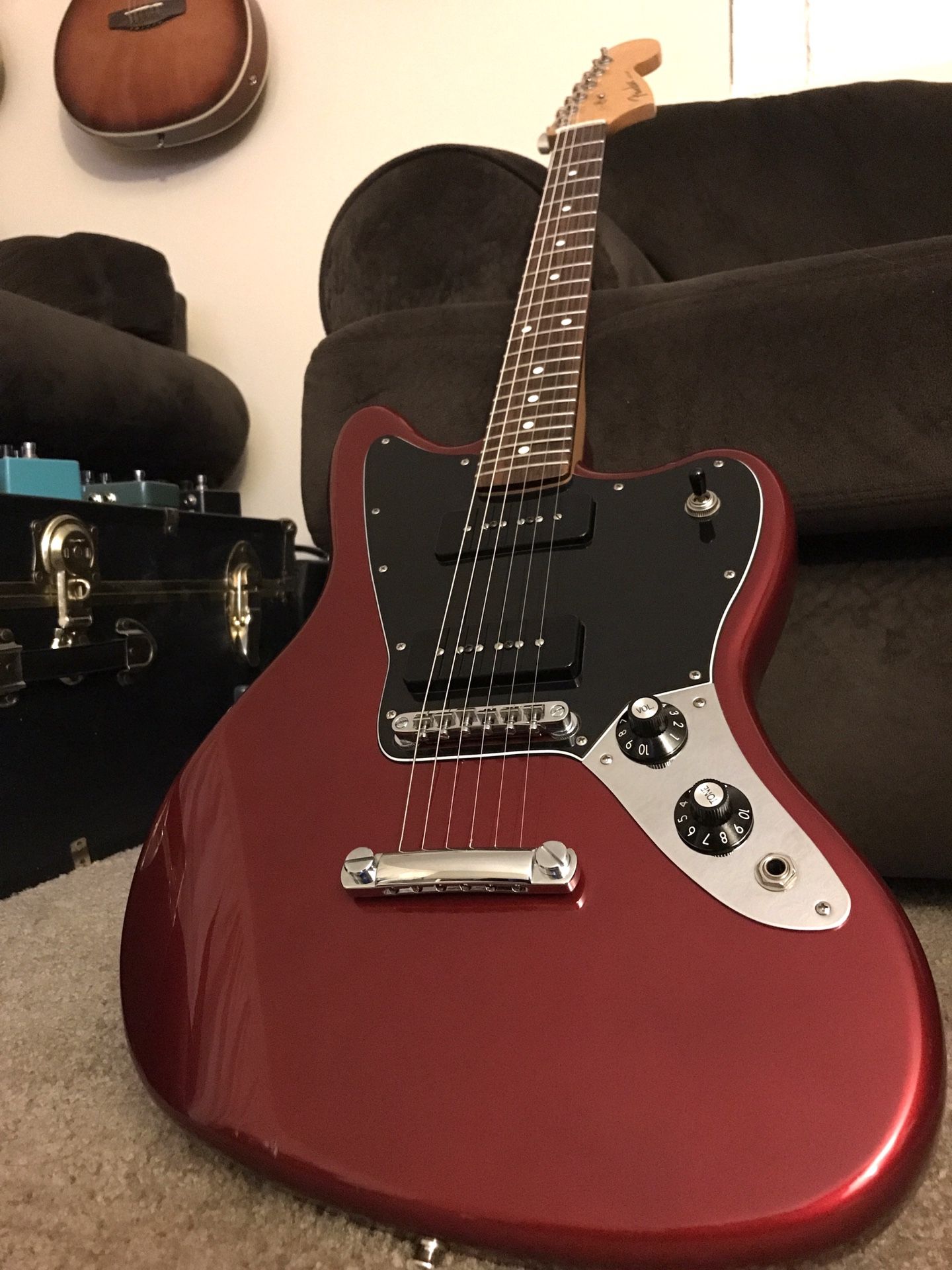 Fender jaguar blacktop p90 deals