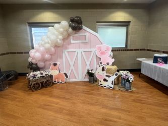 Farm Theme Party Backdrop Decoration