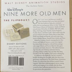 Disney Flip-books Nine More Old Men, NEW  in box 