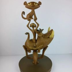 Walt Disney Gallery Lion King Pride Lands Totem Pole Statue