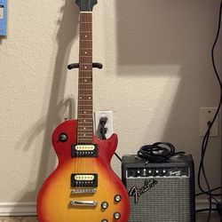 (OBO)For Sale-Epiphone Les Paul electric guitar Set