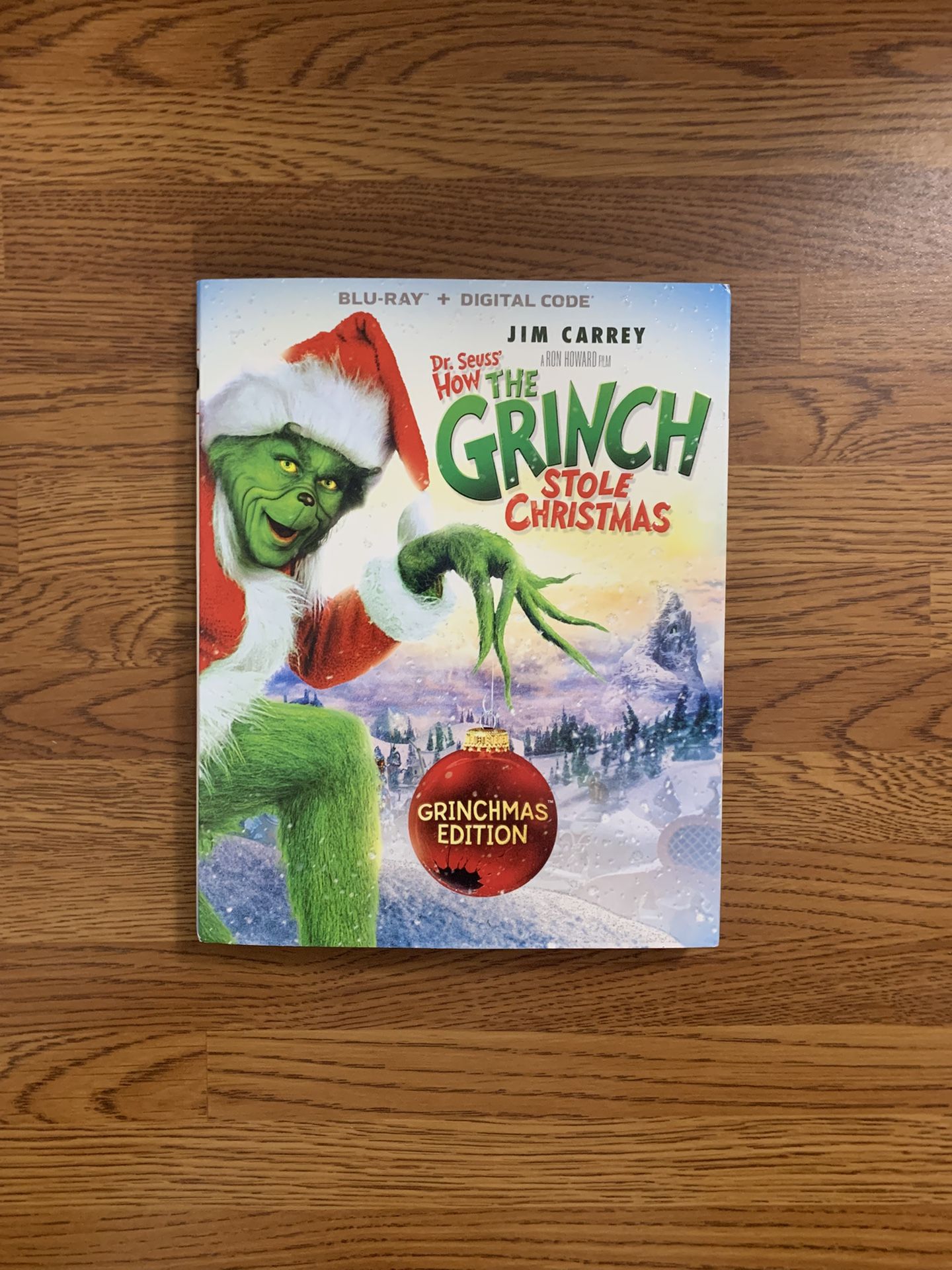 Dr. Seuss’ How The Grinch Stole Christmas (Grinchmas Edition) Blu-ray Combo Pack [Blu-ray + Digital Code]
