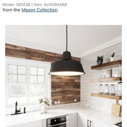 Design House 587436 Mason 11" Wide Pendant