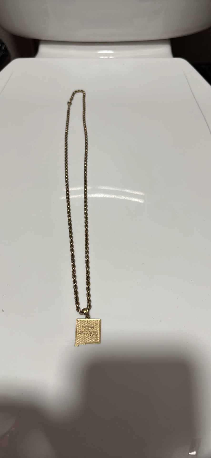 10k Gold Chain And Pendant
