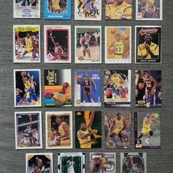Magic Johnson Lot of 24 Total DIFFERENT Basketball Cards HIGH GRADE MINT LA Lakers HOF