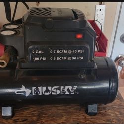 Husky Portable Air Compressor 