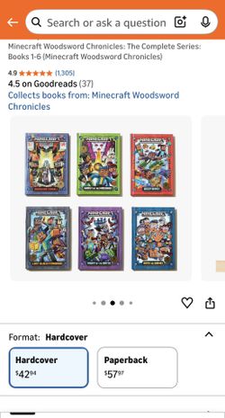 Minecraft Woodsword Chronicles: The Complete Series: Books 1-6 (Minecraft Woodsword Chronicles)