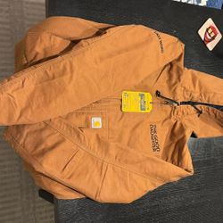 Small Carhartt (Washed Duck Insulated Active Jac)