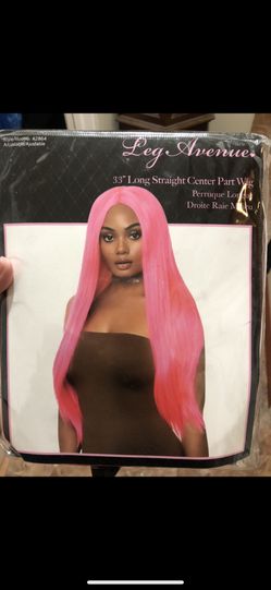 Pink wig