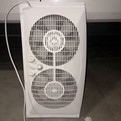 Dual Window Fan – 2 Speed Reversible Window Fan