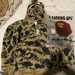 Camo Bape ABC Hoodie