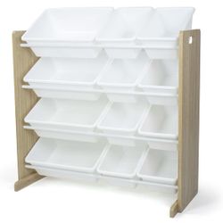 9-Bin Organizer with Shelf